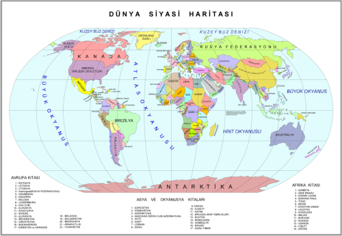 World policy map_